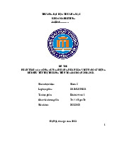 Phân Tích Công Cụ Ngân Hàng Nhà Nước Điều Tiết Thị Trường Tiền Tệ | Bài thảo luận kinh tế vĩ mô
