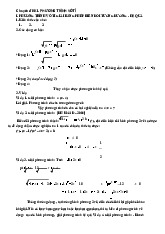 Bài tập chuyên đề 1: Phương trình, bất phương trình vô tỉ | Môn toán cao cấp
