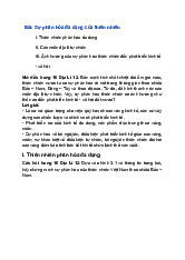 Giải SGK Địa Lí 12 Chân trời sáng tạo Bài 3: Sự phân hóa đa dạng của thiên nhiên