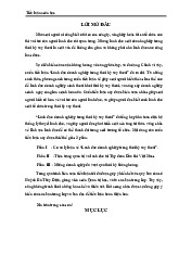 Tiểu luận Lãnh đạo doanh nghiệp trong thời kỳ suy thoái môn Business and Technology | Trường Đại học Kinh doanh và Công nghệ Hà Nội