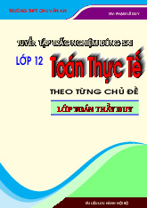 Tuyển tập trắc nghiệm đúng sai toán thực tế lớp 12 theo từng chủ đề