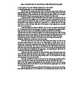 BAI 2: NGUỒN GỐC VÀ CƠ SỞ THẾ GIỚI XUNG QUANH (BAI 2)