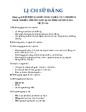 ĐẢNG CỘNG SẢN VIỆT NAM RA ĐỜI VÀ LÃNH ĐẠO ĐẤU TRANH GIÀNH CHÍNH QUYỀN (1930 - 1945)