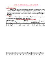 Action and outcomes of research cycle one | Học viện Hành chính Quốc gia