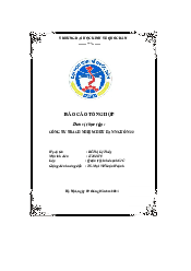 Báo cáo tổng hợp  - Quản trị kinh doanh| Đại học Kinh Tế Quốc Dân