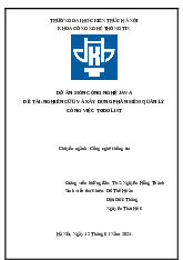 Đồ án Nghiên cứu và xây dựng phần mềm quản lý công việc Todolist - Công nghệ thông tin | Trường Đại học Kiến trúc Hà Nội