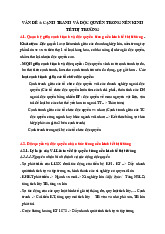 Lý thuyết Cạnh tranh và độc quyền trong nền kinh tế thị trường môn Kinh tế chính trị | Trường Đại học Luật Hà Nội
