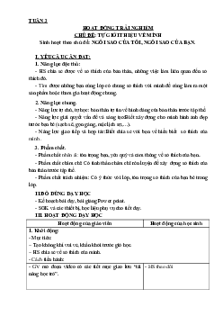 Chủ đề: Tự giới thiệu về mình - Tuần 3 | Hoạt động trải nghiệm 3 | Kết nối tri thức