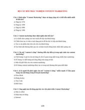 Content Marketing Strategy: TRAC - Nghiem Final Exam Notes. Môn Marketing truyền thông | Đại học Công nghệ Thành phố Hồ Chí Minh