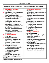ÔN TẬP DƯỢC LÝ: Tóm Tắt Kiến Thức Về Hệ Adrenergic & Cholinergic. Môn Hóa dược | Đại học Trường Đại học Phenika.