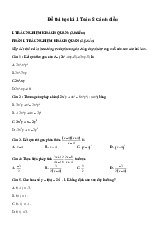 Đề thi học kỳ 1 môn Toán lớp 8 năm học 2024 - 2025 - Đề số 1 | Bộ sách Cánh diều