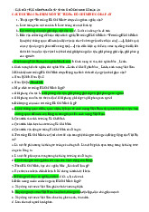 Câu hỏi trắc nghiệm - Có đáp án môn Tư tưởng Hồ Chí Minh | Đại học Công nghệ Giao thông vận tải