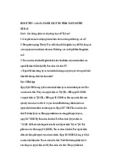 Bộ đề thi và đáp án môn Luật tố tụng hành chính | Học viện Tòa án