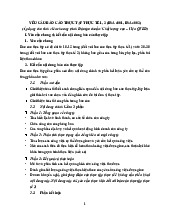 Yêu cầu báo cáo chuyên đề/ Trường đại học Nguyễn Tất Thành