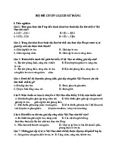 Bộ đề cương Môn Lịch sử Đảng Cộng Sản Việt Nam | Đại học Kinh Tế Quốc Dân