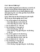 Tổng hợp các chỉ số và trụ cột chuyển đổi số doanh nghiệp | Bài tập chuyển đổi số