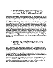 Thuyết trình Brand Personality | Đại học Tây Đô