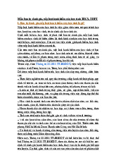 Mẫu bản tự đánh giá, xếp loại hạnh kiểm của học sinh THCS, THPT