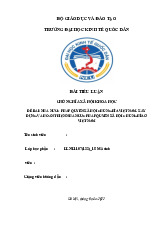 Tiểu luận Xây dựng và Hoàn thiện Nhà nước Pháp quyền ở Việt Nam | Môn Chủ nghĩa xã hội khoa học - Đại học Kinh Tế Quốc Dân