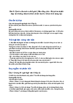 Soạn Văn 8 Bài 8: Cánh cửa mở ra thế giới | Mẹ vắng nhà - Bộ phim tuyệt đẹp về những đứa trẻ thời chiến tranh | Chân trời sáng tạo