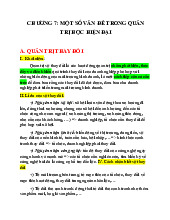 Chương 7: Một số vấn đề trong quản trị học hiện đại | Học viện Phụ nữ Việt Nam