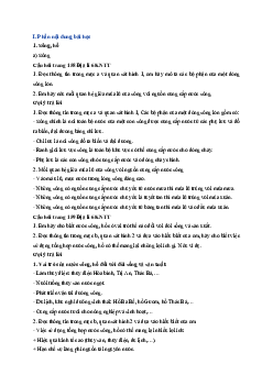 Giải SGK môn Địa lí 6 Bài 20 Sông và hồ. Nước ngầm và băng hà | Kết nối tri thức