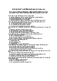 Câu hỏi thi trắc nghiệm môn giáo dục quốc phòng và an ninh học phần II năm 2022 | Trường đại học sư phạm kỹ thuật TP. Hồ Chí Minh