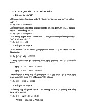 7 dạng bất quy tắc trong tiếng Hàn - Tài liệu tổng hợp