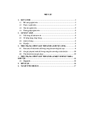Tính khả thi của các giải pháp cải cách chính sách tiền lương - Quản trị nhận lực