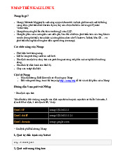 Nmap (Network Mapper) trên kali - Nguyên lý điều hành - Học Viện Kỹ Thuật Mật Mã