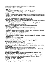 Ôn Tập Chương 2 - 3 Môn Lịch Sử Đảng | Đại học Cần Thơ
