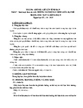 Giáo án Hoạt động trải nghiệm 5 - Tiết 17 - Sinh hoạt theo chủ đề: Những vấn đề nảy sinh giữa bạn bè trong học tập và rèn luyện