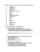 Ôn tập blockchain môn English | Trường đại học kinh doanh và công nghệ Hà Nội