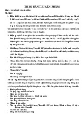 Đề Thi Môn Quản trị sản phẩm | Trường Cao đẳng Kinh tế Đối ngoại
