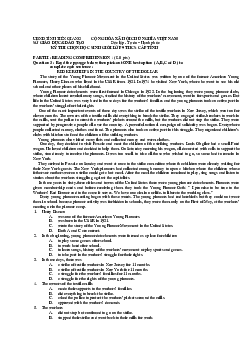 Kỳ thi chọn học sinh giỏi lớp 9 THCS cấp tỉnh Tiền Giang năm học 2007-2008 (có đáp án )