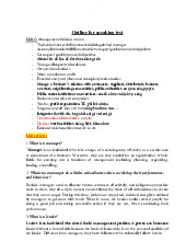 Outline for speaking test - Tiếng Anh | Đại học Mở Thành phố Hồ Chí Minh