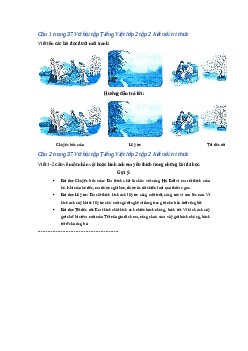 Giải VBT môn Tiếng việt 2 - Bài Ôn tập tiết 1,2| Kết nối tri thức