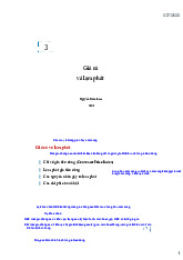 Giá cả và lạm phát - Bài giảng Chỉ số giá tiêu dùng và nguyên nhân | Kinh tế vĩ mô | Trường Đại học kinh tế Thành Phố Hồ Chí Minh