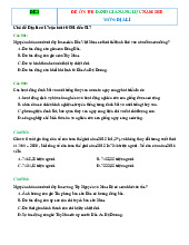 Đề ôn thi đánh giá năng lực 2025 môn Địa lí giải chi tiết-Đề 2