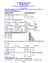 Đề kiểm tra giữa học kì 1 Toán 10 năm 2024 – 2025 sở GD&ĐT Bắc Ninh