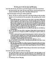 Hệ thống câu hỏi thi vấn đáp Môn Luật Hiến Pháp | Trường Đại học Luật Hà Nội
