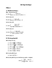 Bài tập chương 1- Phần 3 - Cấu trúc dữ liệu và giải thuật | Trường Đại học Bách khoa Hà Nội