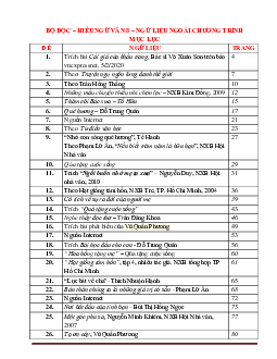 Bộ đề đọc hiểu Ngữ Văn 8 (có đáp án)