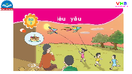 Giáo án điện tử Tiếng việt 1 bài 3 Chân trời sáng tạo: Học vần: iêu, yêu