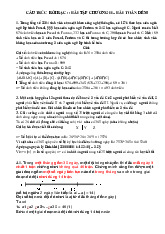 Bài tập cấu trúc rời rạc dirichlet có lời giải Môn Cấu trúc rời rạc | Trường Đại học Công nghiệp Thành phố Hồ Chí Minh