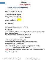Chapter 1: Linear Equations môn Principles of Management | Trường Đại học Quốc tế, Đại học Quốc gia Thành phố Hồ Chí Minh