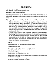 Đề cương ôn tập Triết học Mac Lenin | Trường Đại học Ngoại ngữ, Đại học Đà Nẵng