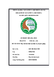 Phân tích kinh doanh - Quản trị kinh doanh | Trường Đại học Tài nguyên và Môi trường Hà Nội