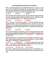 Câu hỏi ôn tập cuối kì môn Kỹ thuật nhiệt | Trường Đại học Bách Khoa Hà Nội