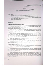 Bài 12: Viêm Phổi Bệnh Viện | Tài liệu Kiểm soát nhiễm khuẩn